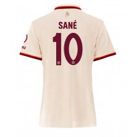 Camiseta Bayern Munich Leroy Sane #10 Tercera Equipación Replica 2024-25 para mujer mangas cortas